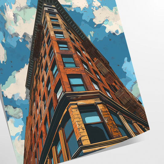 splash modern flair space Pop Art 12 Poster sleek gray blue tones striking wall perfect contemporary setting unique gift vibrant decor available sizes A4 cm A0